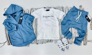 Spodnie bawełniane Baby Blue  /Despacito
