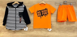 Koszulka Pomarańczowa No Risk/ MIMI