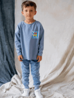 Longsleeve z kieszonką Blue NUNU - obrazek 3
