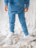 Spodnie Dekatyzowane Vintage Baby Blue NUNU