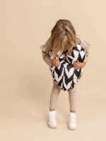 Legginsy Beżowe Prążek LOOSE BLUZZ - obrazek 4