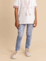 Spodnie Jeans Niebieskie Girls LOOSE BLUZZ