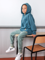 Spodnie Dresowe Classic Ice Blue TUSS - obrazek 3