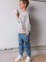 Spodnie Jeans Cargo Blue  TUSS - obrazek 2