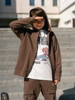Bluza rozpinana  Brązowa ALL FOR KIDS