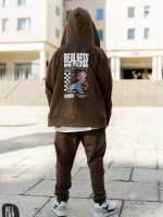Bluza rozpinana  Brązowa ALL FOR KIDS - obrazek 4