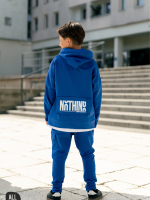 Spodnie Dresowe Niebieskie ALL FOR KIDS - obrazek 2