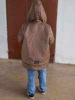 Spodnie Joggery Jeansowe Niebieskie MASHMNIE - obrazek 3