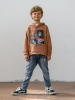 Bluza kapturem Mokka MASHMNIE - obrazek 3