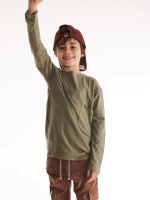 Longsleeve Bawełniany Safari Green DESPACITO