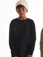 Longsleeve Bawełniany Czarny DESPACITO