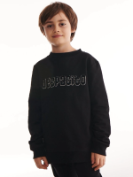 Bluza Bawełniana bez Kaptura Czarna DESPACITO