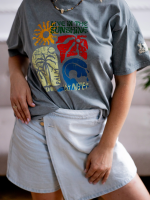 T-shirt Washed Sun Mint YOUR STORE