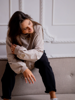 Bluza Lazy day Vintage Beż YOUR STORE