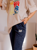 Bluza Oversize City Washed Navy YOUR STORE - obrazek 8