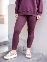 Legginsy damskie Bordo TUSS - obrazek 2