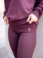 Legginsy damskie Bordo TUSS - obrazek 3