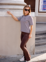 Spodnie Flare Chocolate TUSS - obrazek 5