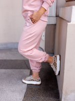 Spodnie Dresowe Loose Pink TUSS