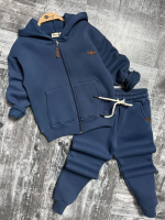 Dres Ocieplany Niebieski