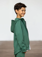 Bluza rozpinana Zielona MASHMNIE - obrazek 4