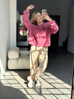 Bluza Lazy day Pink YOUR STORE - obrazek 2
