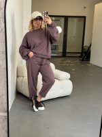 Bluza Lazy day Basic  Mokka YOUR STORE - obrazek 4