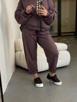 Spodnie Dresowe Mom Fit Mokka YOUR STORE