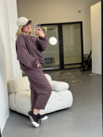 Bluza Lazy day Basic  Mokka YOUR STORE - obrazek 3