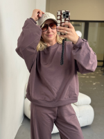 Bluza Lazy day Basic  Mokka YOUR STORE