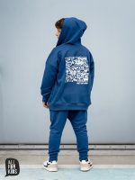 Bluza rozpinana Niebieska Only Days ALL FOR KIDS - obrazek 3