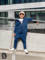 Bluza rozpinana Niebieska Only Days ALL FOR KIDS - obrazek 2