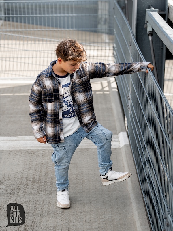 AFK AW 2 46 Spodnie Jeans Blue ALL FOR KIDS - obrazek 3