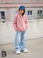 Bluza rozpinana Różowa  ALL FOR KIDS - obrazek 4