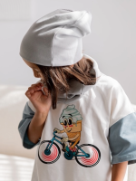 Czapka z Kominem Grey FUNKIDS - obrazek 2