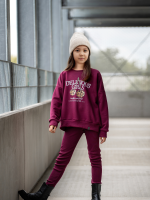Bluza Fuksja Delicious Girls ALL FOR KIDS - obrazek 4