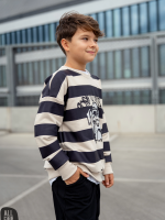 Bluza w paski czarne ALL FOR KIDS