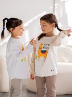 Longsleeve  Ecru/beige Lama  FUNKIDS - obrazek 2