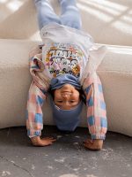 Longsleeve  Ecru/blue Stay Chill  FUNKIDS