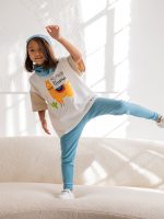 Legginsy z prążka R.I.B Hydro FUNKIDS - obrazek 3