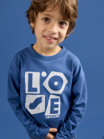 Longsleeve Niebieski LOOSE BLUZZ